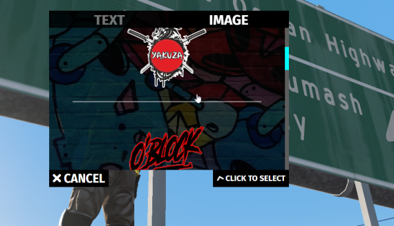 Spraypaint Custom Image